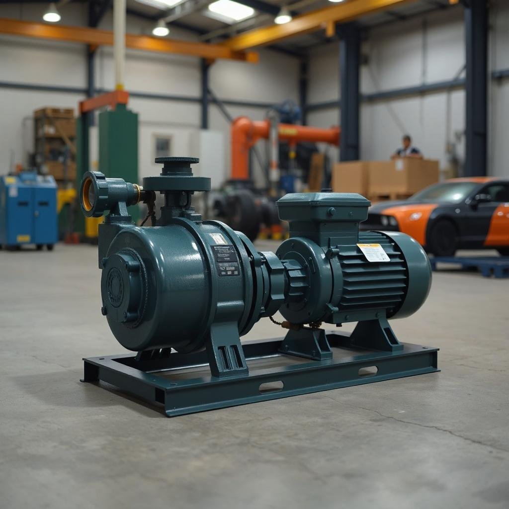 Two Stage Dry Vacuum Pump